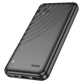 Мобильный блок питания Пауэрбанк Hoco J123 10000 mAh 2 выхода USB-A