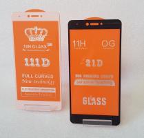 Защитное стекло 5d, для Xiaomi Redmi Note 4x, черное