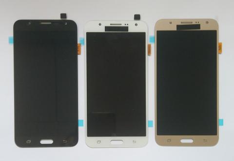 Дисплей Samsung Galaxy J7, SM J700f, с сенсором белый, Oled