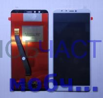 Дисплей Huawei Y9 2018 (FLA-LX1) с сенсором белый