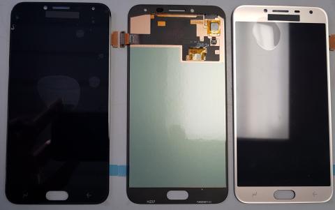 Дисплей Samsung Galaxy J4 2018, SM J400, с сенсором золото, Oled