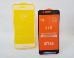 Защитное стекло 5d, для Xiaomi Mi 5x, Mi A1, mdg2, mde2, mdt2, черное