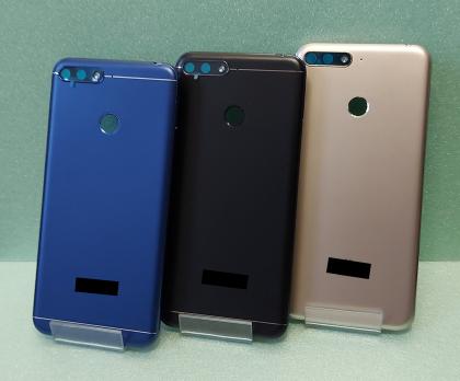 Корпус Huawei Honor 7A Pro, AUM L29, Honor 7C, AUM L41, Y6 2018, ATU L31, синий