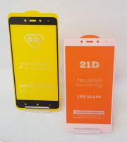 Защитное стекло 5d, для Xiaomi Redmi Note 4, белое