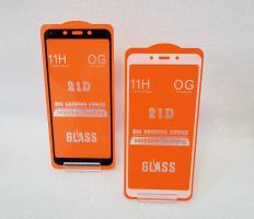 Защитное стекло 5d для Xiaomi Redmi 6/Redmi 6A белое