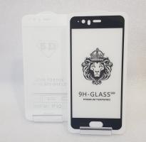 Защитное стекло 5d для Huawei P10 черное