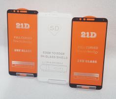 Защитное стекло 5d для Huawei Honor 7X, BND L21, черное