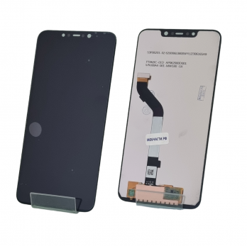 Дисплей Xiaomi Pocophone F1 (m1805e10a) черный  с сенсором