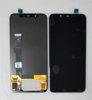 Дисплей Xiaomi Mi 8, m1803E1A, Oled, черный, с сенсором