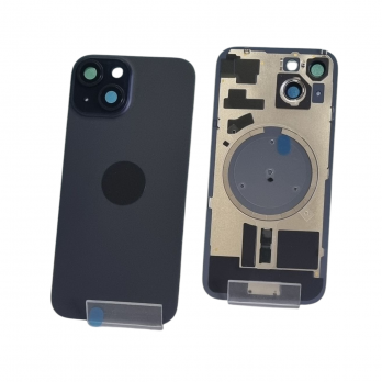 Задняя крышка iPhone 15 черная (PREMIUM)