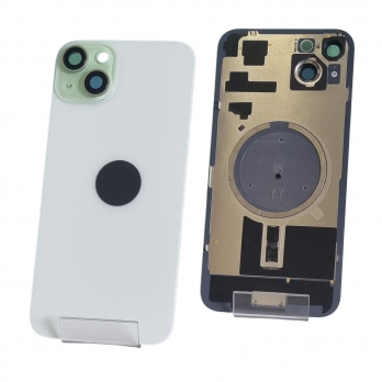 Задняя крышка iPhone 15 Plus зеленая (PREMIUM)