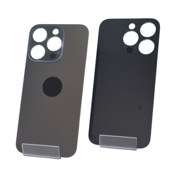 Задняя крышка iPhone 15 Pro черный титановый