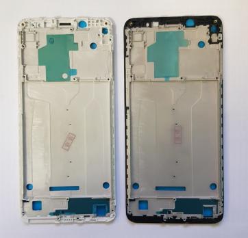 Рамка дисплея Xiaomi Redmi Note 5, Redmi Note 5 Pro, серебро