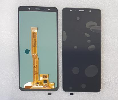 Дисплей Samsung Galaxy A7 2018, SM A750fn/ds, с сенсором черный, Oled