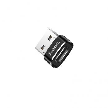 Адаптер Hoco UA6 USB A на Type-C