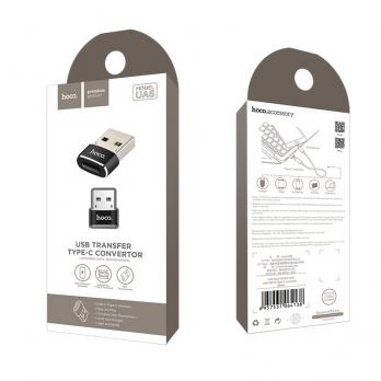 Адаптер Hoco UA6 USB A на Type-C