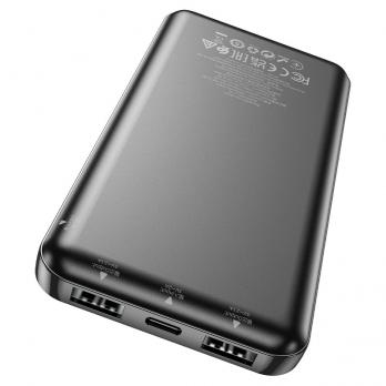 Мобильный блок питания Пауэрбанк Hoco J100 10000 mAh 1 выход Micro USB 1 выход USB-C