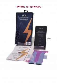 Аккумулятор DEJI для iPhone 15 стандартной емкости Premium - 3349 mAh