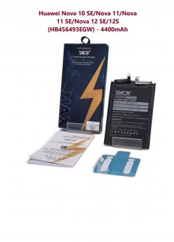 Аккумулятор DEJI для Huawei Nova 10 SE/Nova 11/Nova 11 SE/Nova 12 SE/Nova 12s (HB456493EGW) Premium - 4500mAh