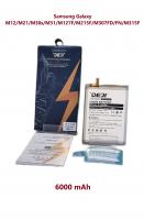 Аккумулятор DEJI для Samsung Galaxy M30s (M307F)/M31 (M315F)/M12 (M127F)/M21 (M215F) (EB-BM207ABY) Premium - 6000mAh