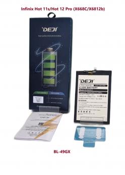 Аккумулятор DEJI для Infinix Hot 11S/Hot 12 Pro (BL-49GX) Premium - 5000mAh