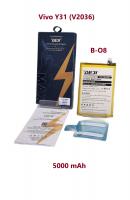 Аккумулятор DEJI для Vivo Y31 2021 (V2036) (B-O8) Premium - 5000mAh