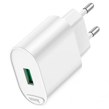 Сетевое зарядное устройство USB-A 18W HOCO C109A (OR)