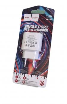 Сетевое зарядное устройство USB-A 18W HOCO C109A (OR)