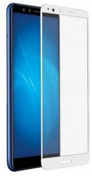 Защитное стекло 5d для Huawei Y9 2018, FLA LX1, белый