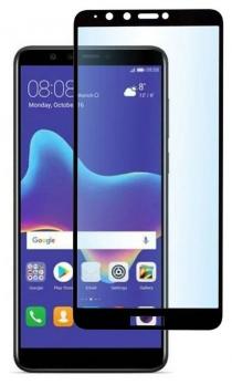 Защитное стекло 5d для Huawei Y9 2018, FLA LX1, черный
