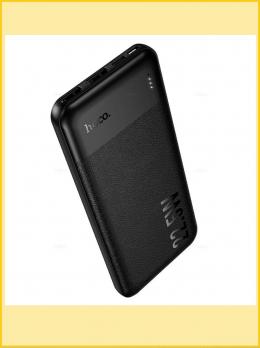 Мобильный блок питания Пауэрбанк Hoco J159 10000 mAh черный 3 выхода USB, USB-A, USB-C