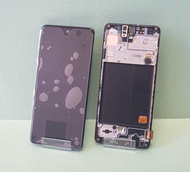 Дисплей Samsung Galaxy A51, SM A515F/DS, с сенсором оригинал 100%, черный