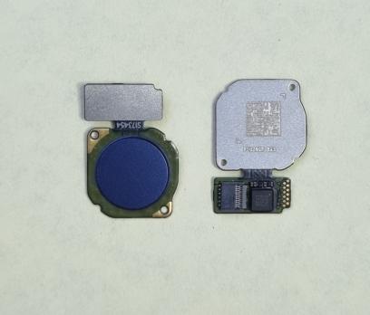 Шлейф со сканером отпечатка пальца Huawei Honor 10 Lite, HRY-LX1, Honor 10i, синий