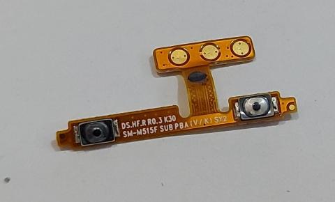 Шлейф Samsung Galaxy M51/SM M515F/M31S/SM M317F с кнопкой громкости (OR)