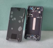 Дисплей Samsung Galaxy S21 FE/SM G990B модуль в черной рамке OR (SP)