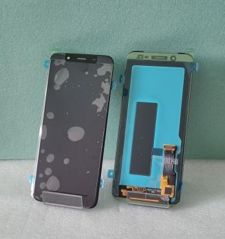 Дисплей Samsung Galaxy J6 2018, SM J600, A6 2018, SM A600, с сенсором оригинал 100% черный