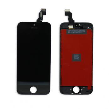 Дисплей для iPhone 5С в сборе с тачскрином Черный (PREMIUM)