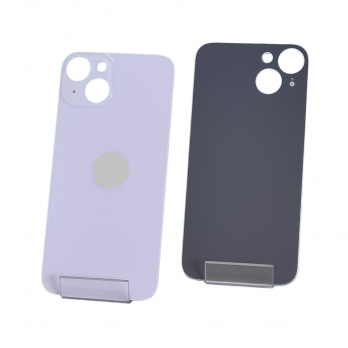 Задняя крышка iPhone 14 фиолетовая (purple) (PREMIUM)