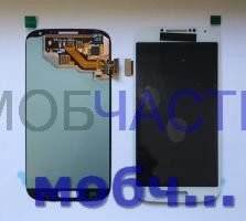 Дисплей Samsung Galaxy S4, GT i9500, GT i9505, с сенсором белый, Oled