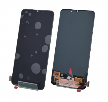 Дисплей Oppo Reno 3/A91 (CPH-2043/CPH-2021) с сенсором черный (OLED)