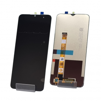 Дисплей Realme 5/Realme 5i/Realme 6i/Realme C3/Realme C5/Oppo A5 2020/Oppo A8/Oppo A9 2020/Oppo A11/Oppo A11x/Oppo A31 2020 с сенсором черный (OR ref)