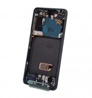 Дисплей Samsung Galaxy S21/SM G991 модуль в серой рамке OR (SP)