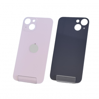 Задняя крышка iPhone 13 розовая (PREMIUM)