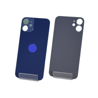 Задняя крышка iPhone 12 mini синяя (PREMIUM)