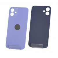 Задняя крышка iPhone 12 фиолетовая (PREMIUM)