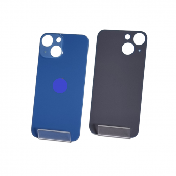 Задняя крышка iPhone 13 mini синяя (PREMIUM)