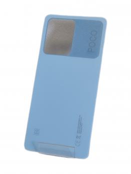 Задняя крышка Xiaomi Poco X5 Pro 5G (22101320G) синяя