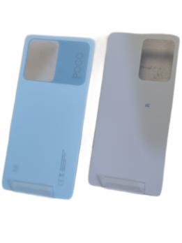 Задняя крышка Xiaomi Poco X5 Pro 5G (22101320G) синяя